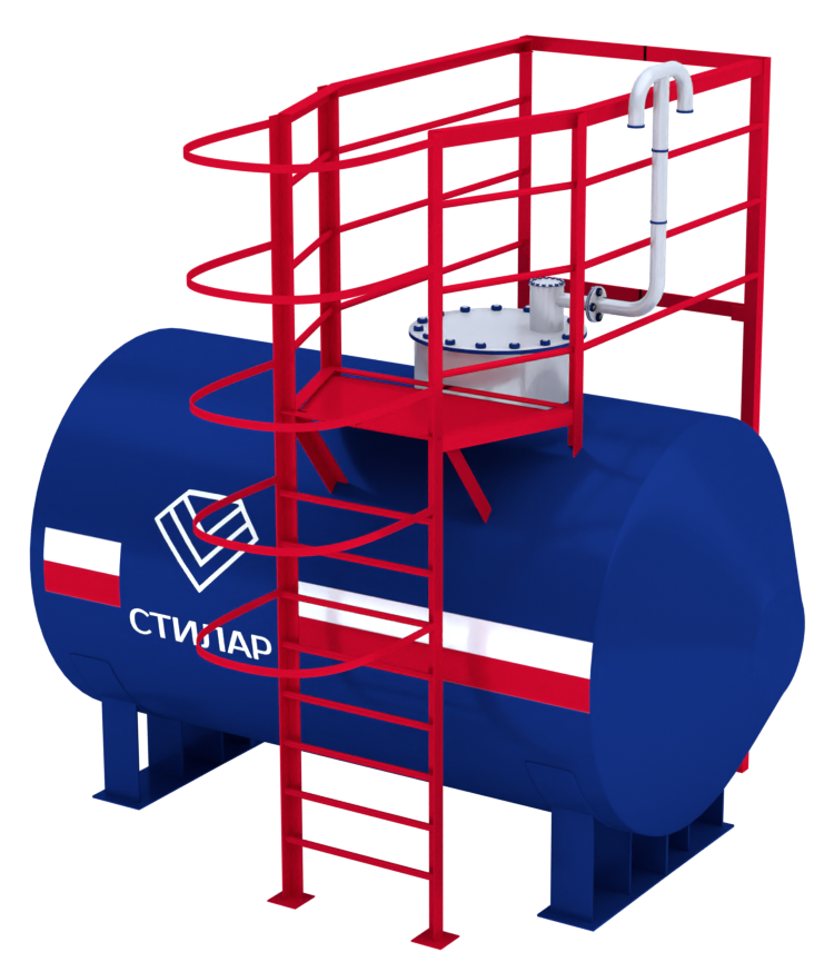 Горизонтальный резервуар РГСН  20 м³ от завода-производителя